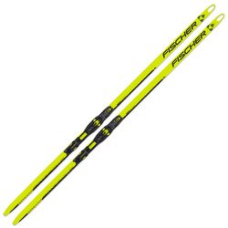 Fischer Speedmax Helium Skate Plus Ski Stiff in Yellow and Black